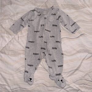 4/$20 Carter's Footie One Piece pajama
